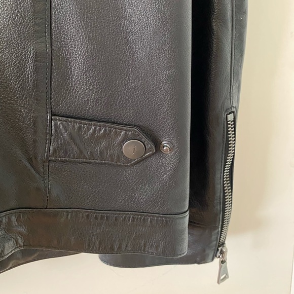 John Varvatos Leather Jacket